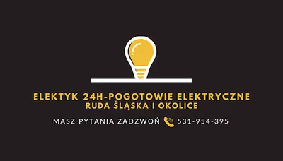 ELEKTRYK - RUDA ŚLĄSKA i okolice .INSTALACJE ELEKTRYCZNE